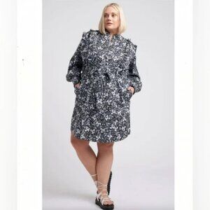 Erdem x Universal Standard Primrose Ruffle Shirt Dress - Size 2XL (30)